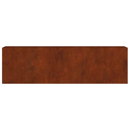 Garden Raised Bed 280x40x80 cm Corten Steel