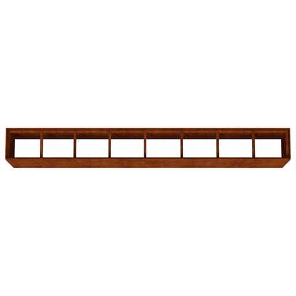 Garden Raised Bed 360x40x80 cm Corten Steel