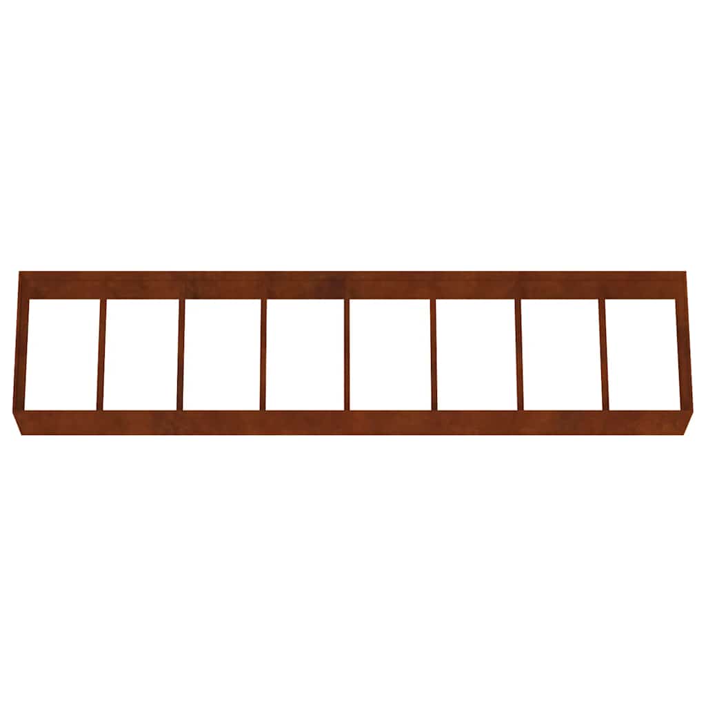 Garden Raised Bed 360x80x40 cm Corten Steel