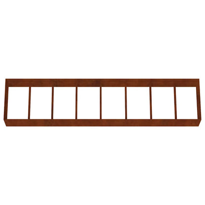 Garden Raised Bed 360x80x40 cm Corten Steel