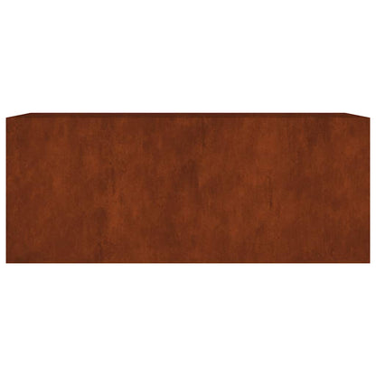 Garden Raised Bed 78.7"x31.5"x31.5" Corten Steel
