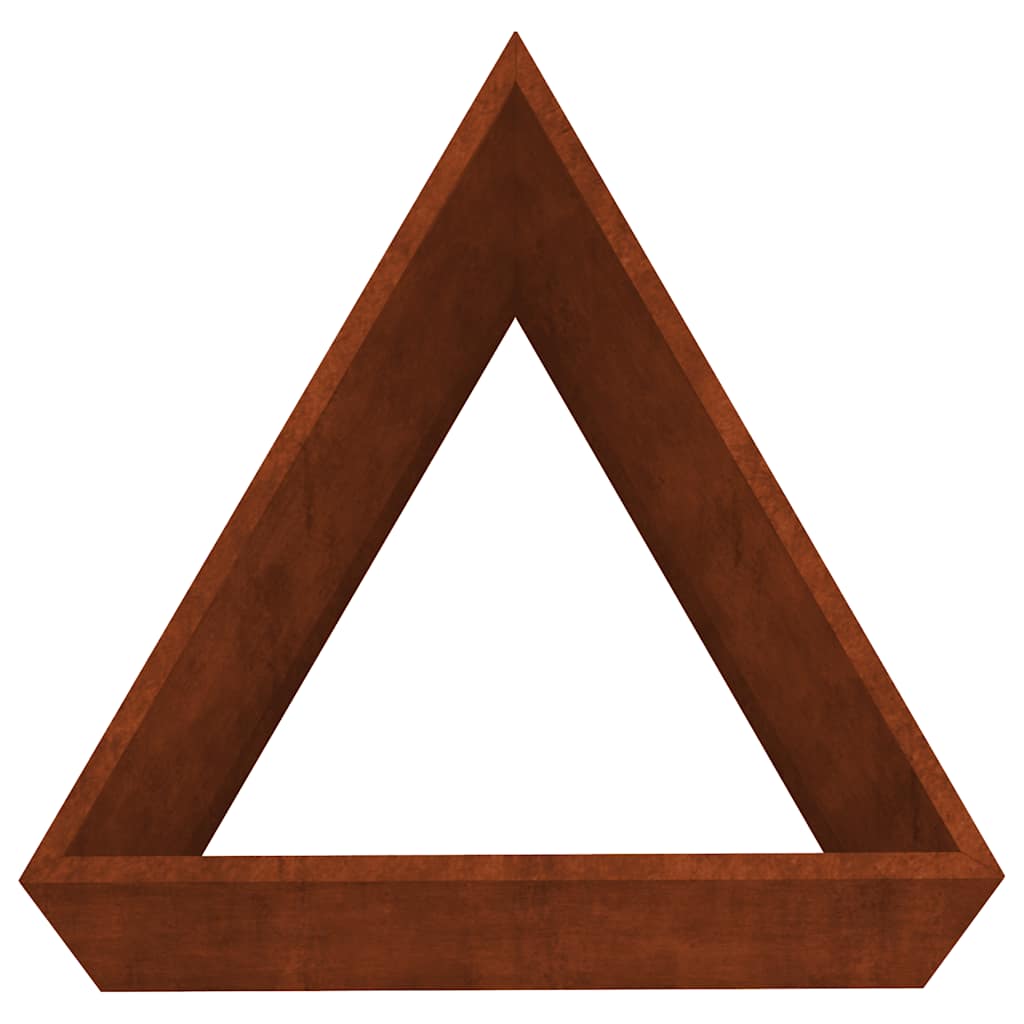 Garden Planter 40x34.5x75 cm Corten Steel