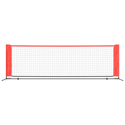 Tennis Net Black and Red 300x100x87 cm Polyester