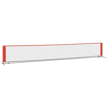 Tennis Net Black and Red 600x100x87 cm Polyester