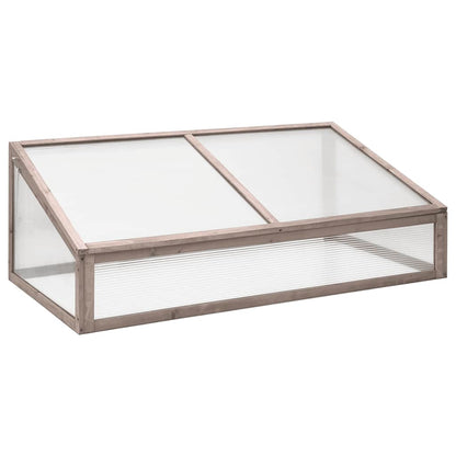 Greenhouse Grey 110x56x39 cm Fir Wood