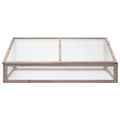 Greenhouse Grey 110x56x39 cm Fir Wood