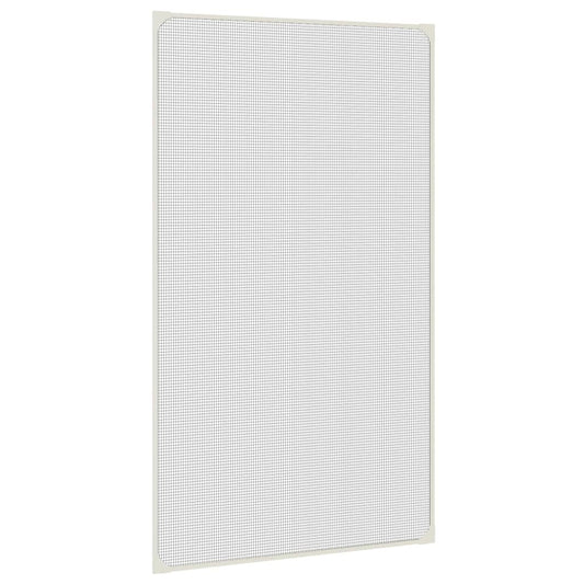 Magnetic Insect Screen for Windows White 80x140 cm