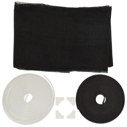 Magnetic Insect Screen for Windows White 80x120 cm