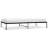 Metal Bed Frame without Mattress Black 107x203cm