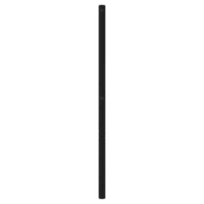 Metal Replace Headboard Black 193 cm
