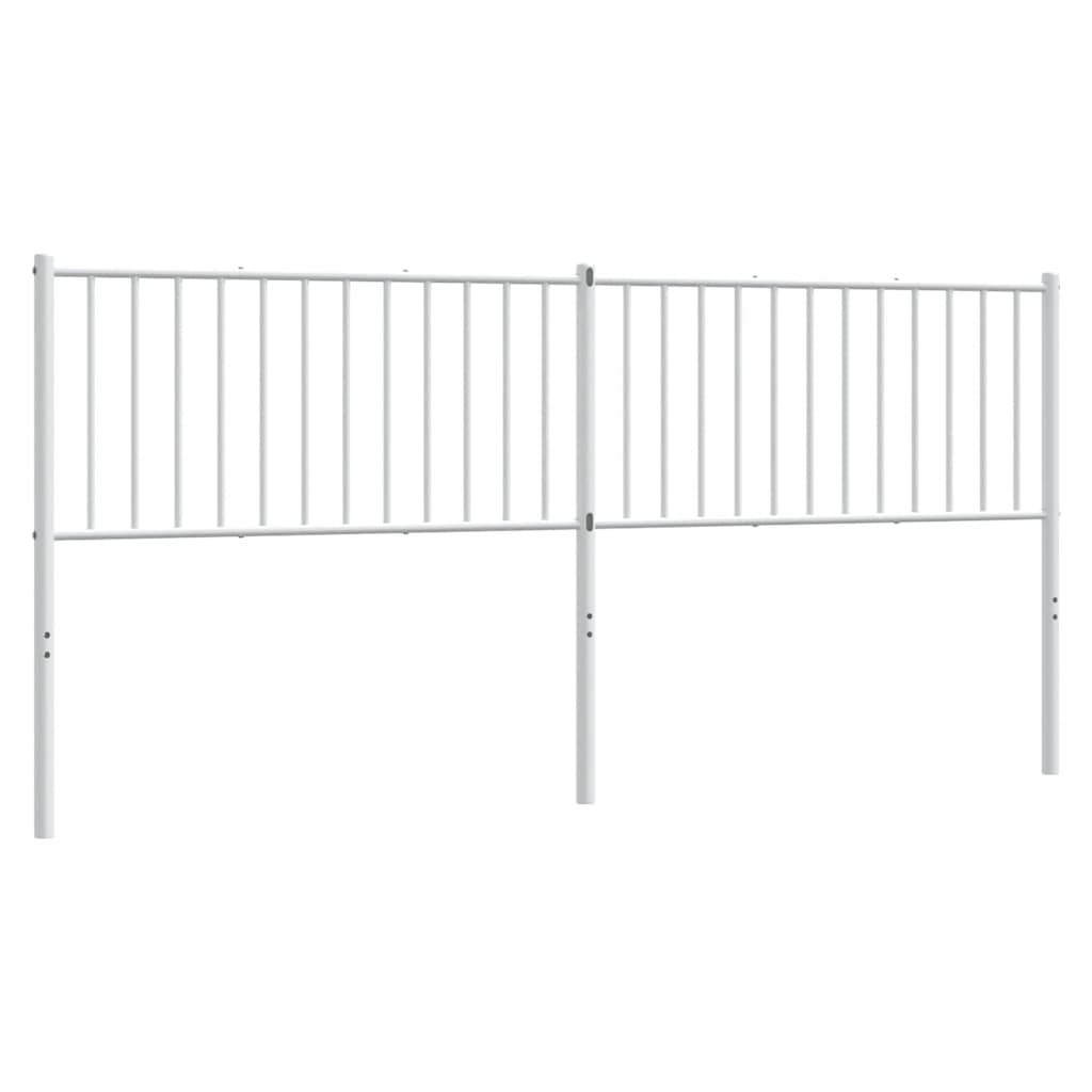 Metal Replace Headboard White 193 cm