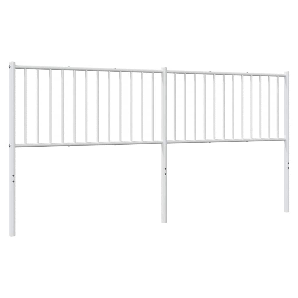 Metal Replace Headboard White 193 cm