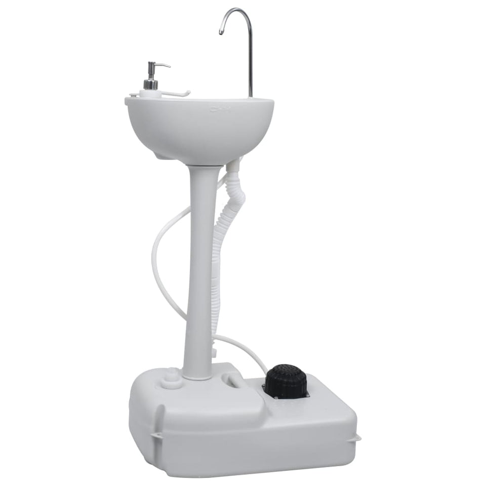 Portable Camping Toilet and Handwash Stand Set