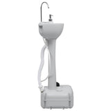 Portable Camping Toilet and Handwash Stand Set