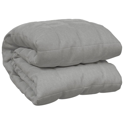 Weighted Blanket Grey 152x203 cm 11 kg Fabric