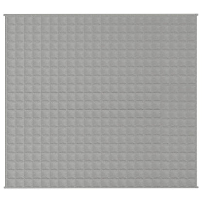 Weighted Blanket Grey 200x220 cm 9 kg Fabric