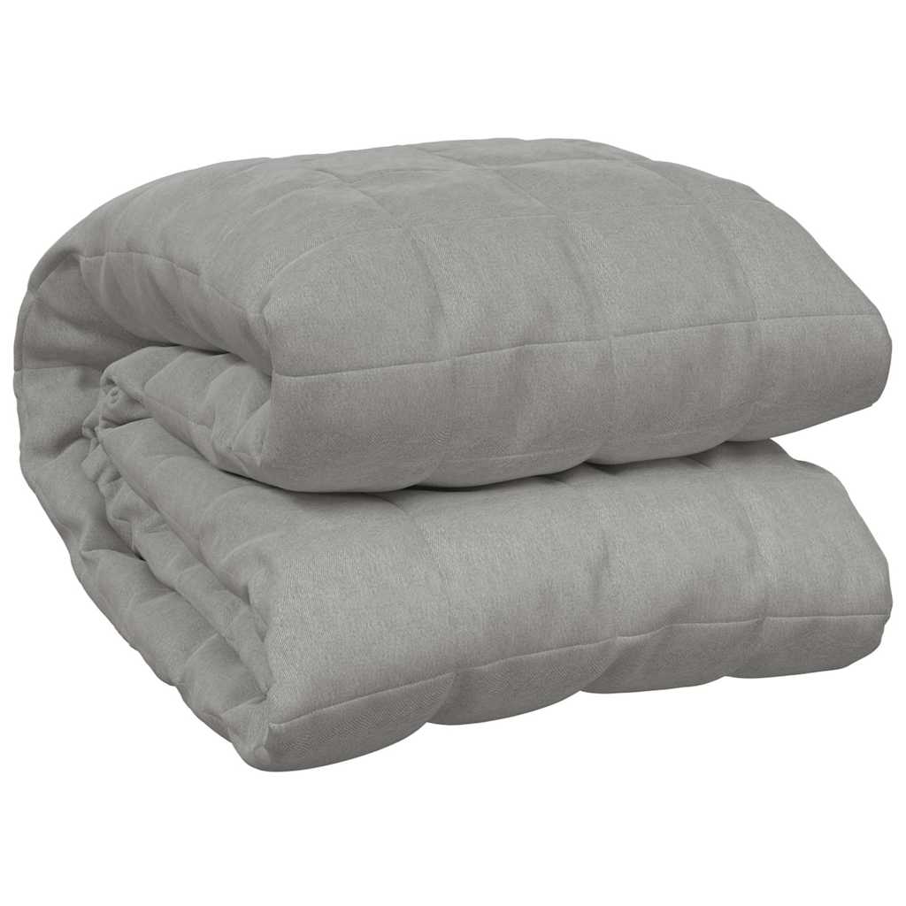 Weighted Blanket Grey 200x220 cm 13 kg Fabric