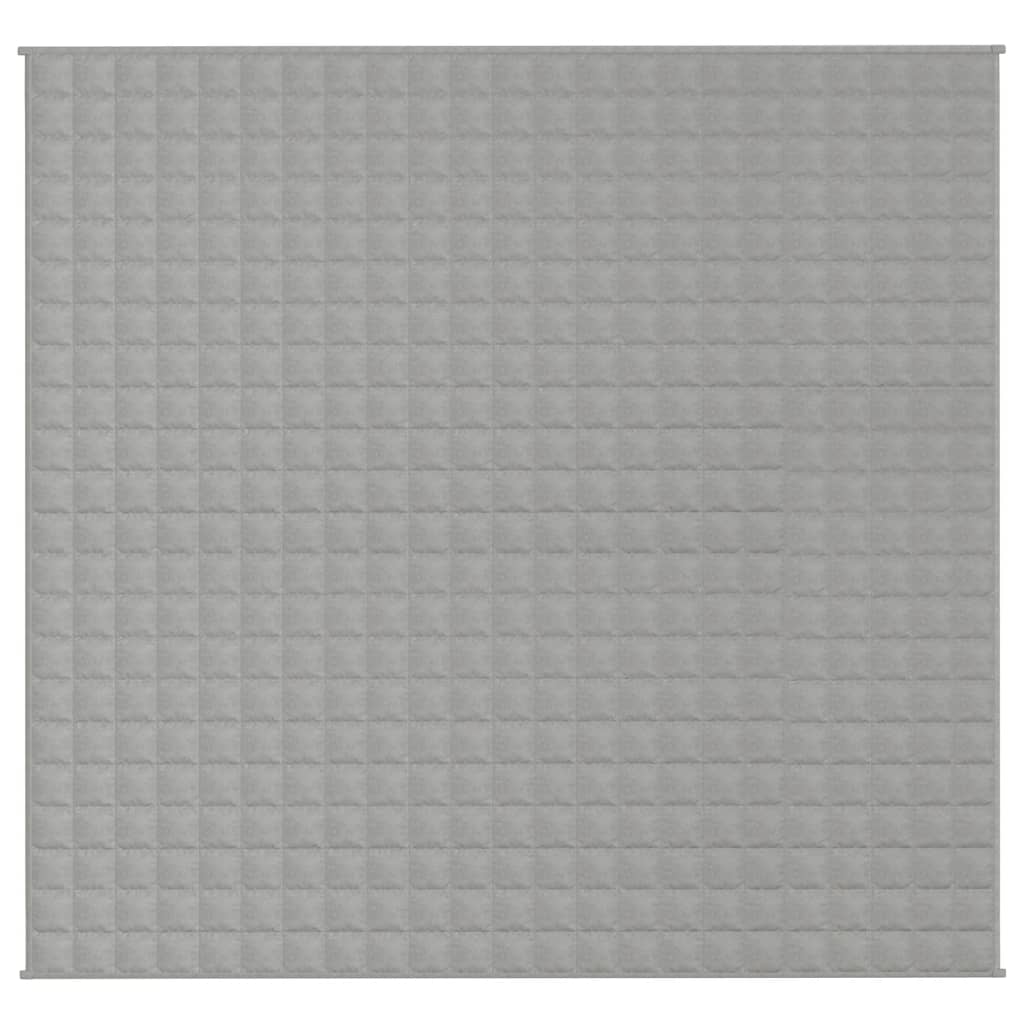 Weighted Blanket Grey 220x230 cm King 11 kg Fabric