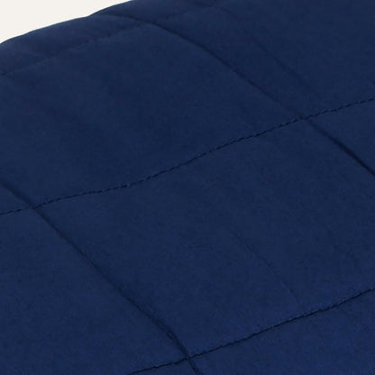 Weighted Blanket Blue 137x200 cm Single 6 kg Fabric