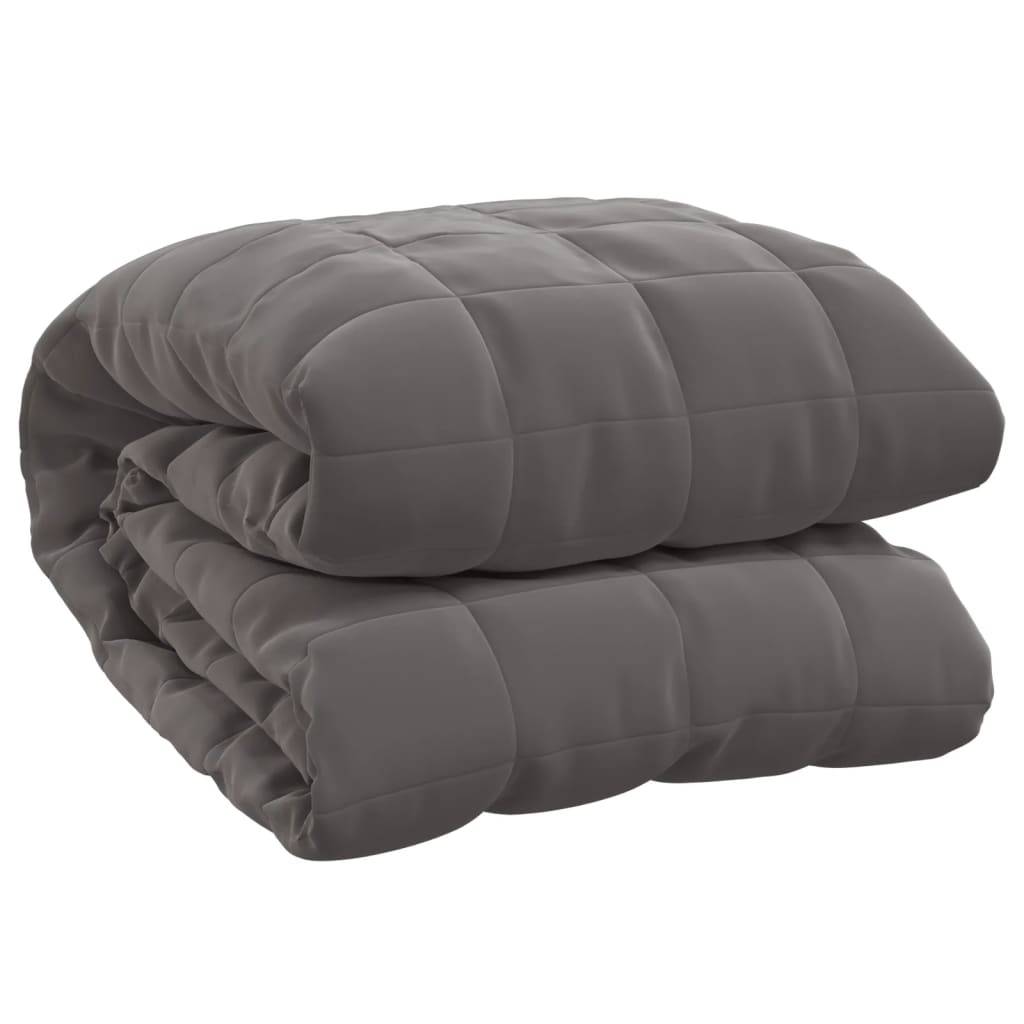 Weighted Blanket Grey 152x203 cm 11 kg Fabric