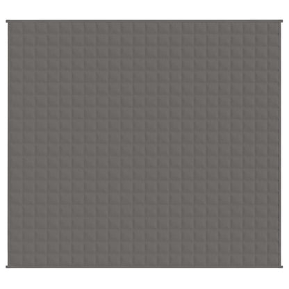Weighted Blanket Grey 200x220 cm 9 kg Fabric