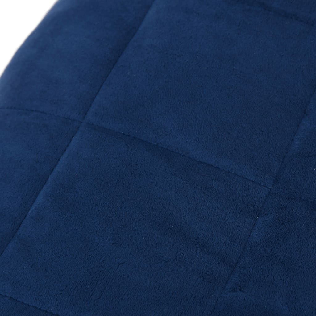 Weighted Blanket Blue 152x203 cm 7 kg Fabric