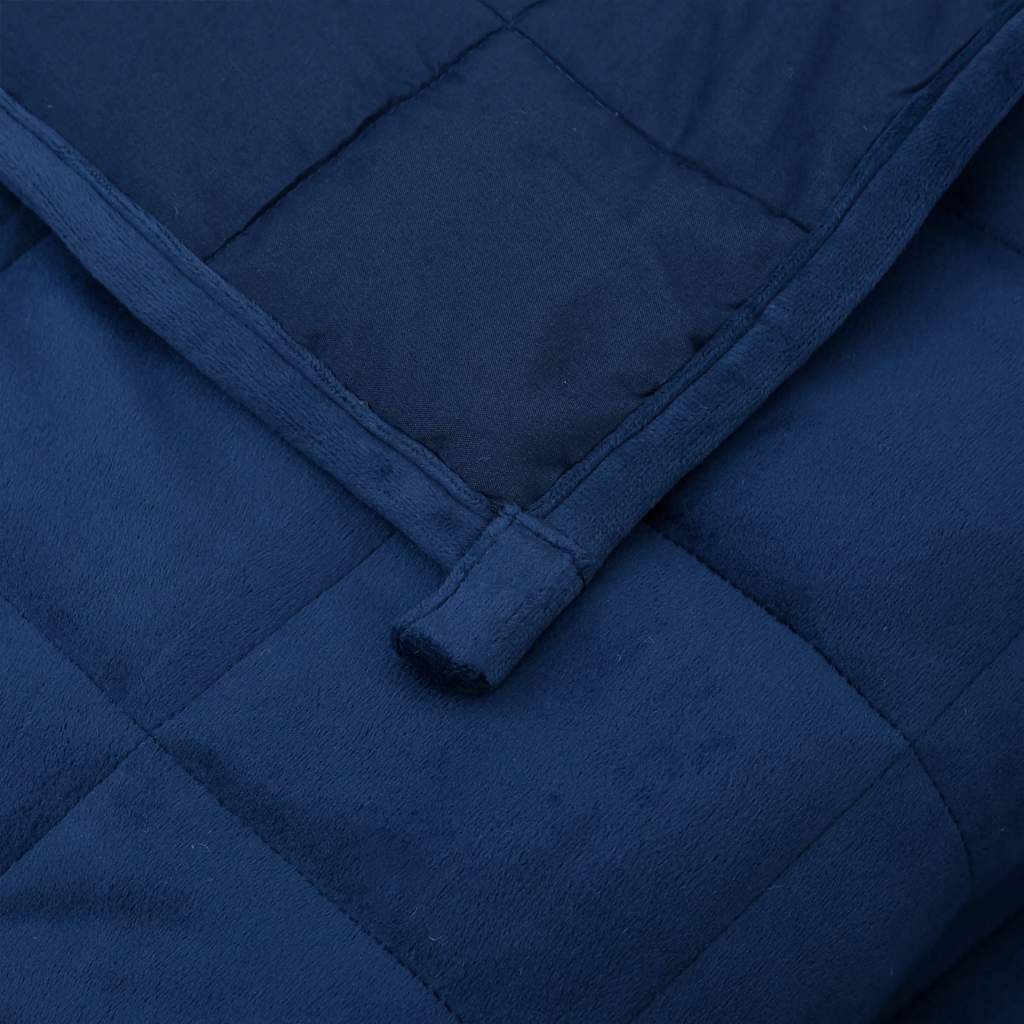 Weighted Blanket Blue 200x230 cm 9 kg Fabric