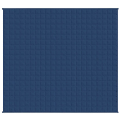 Weighted Blanket Blue 220x230 cm King 15 kg Fabric