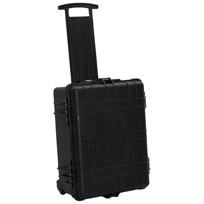 Wheeled Flight Case Black 22.8"x17.7"x10.6" PP