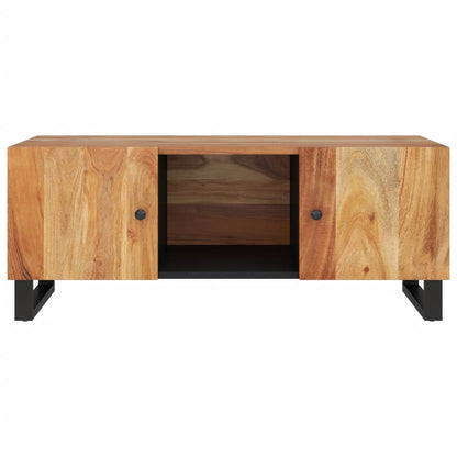 Coffee Table 100x54x40 cm Solid Wood Acacia&Engineered Wood