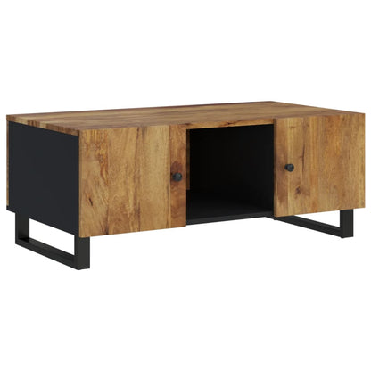 Coffee Table 100x54x40 cm Solid Wood Mango&Engineered Wood