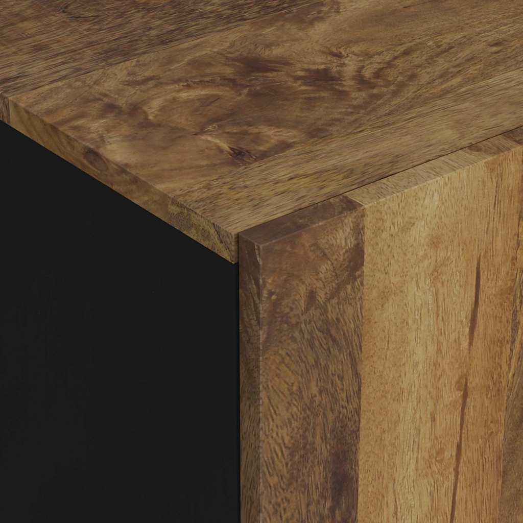 TV Cabinet 105x33.5x46 cm Solid Wood Mango&Engineered Wood