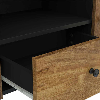 TV Cabinet 105x33.5x46 cm Solid Wood Mango&Engineered Wood