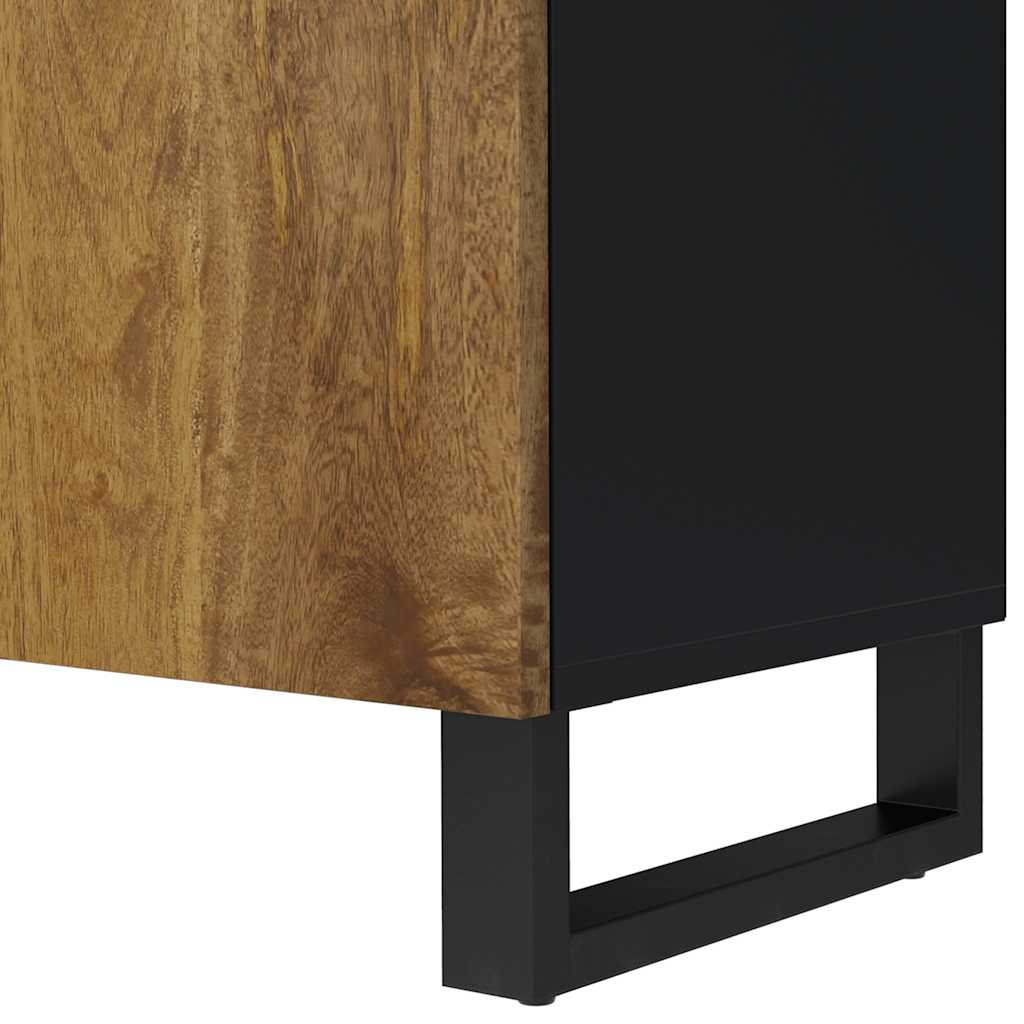 TV Cabinet 105x33.5x46 cm Solid Wood Mango&Engineered Wood
