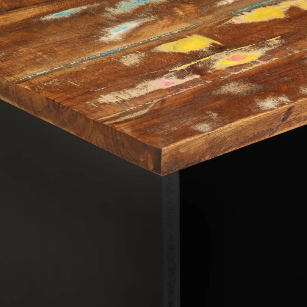 TV Cabinet 80x33x46 cm Solid Wood Reclaimed&Engineered Wood