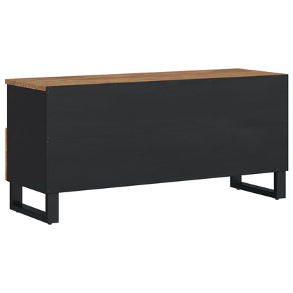 TV Cabinet 100x33x46 cm Solid Wood Mango and Engineered Wood