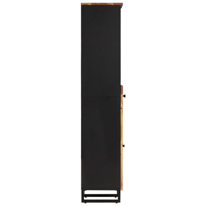 Bathroom Cabinet 38x33x160 cm Solid Wood Acacia