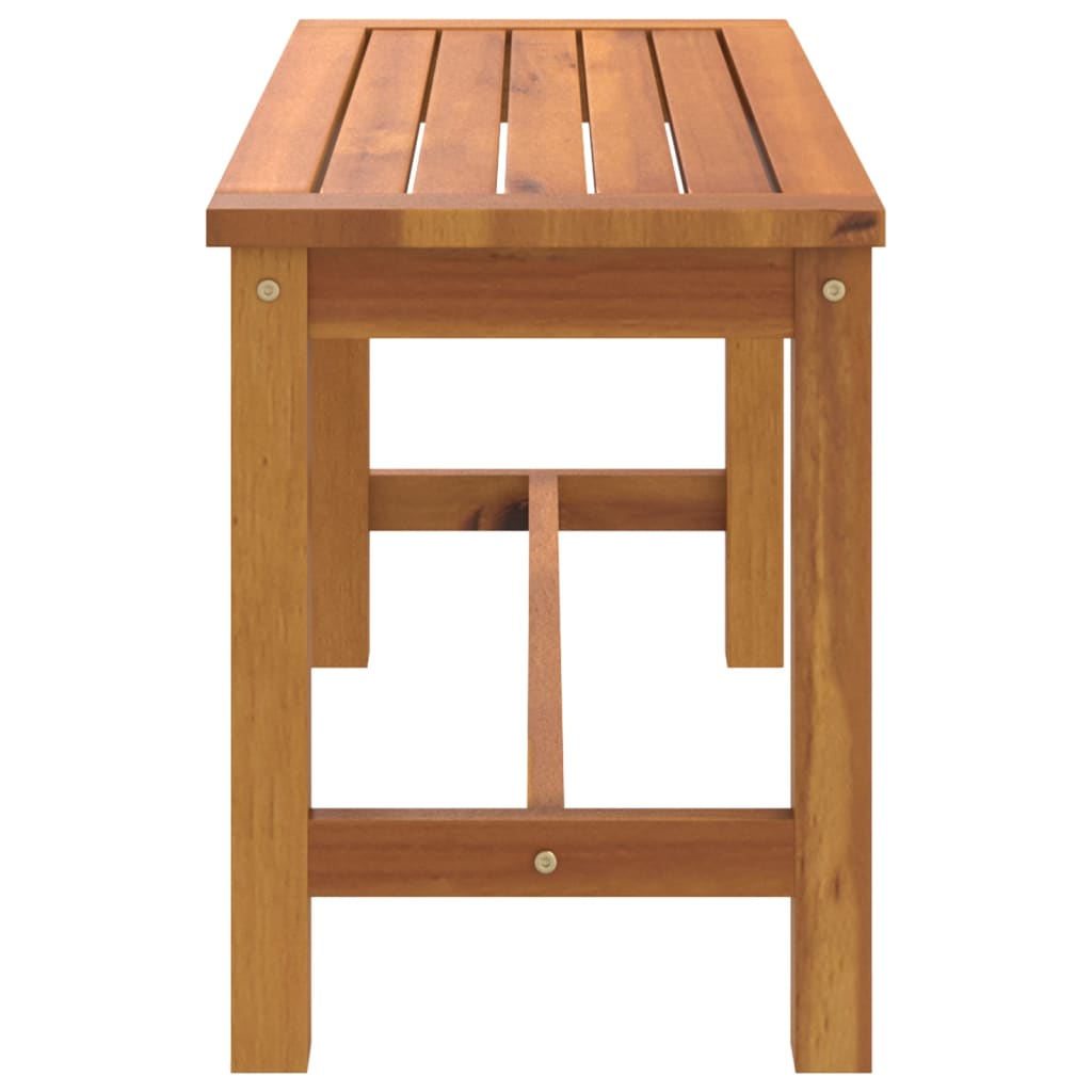 Patio Bench 31.5"x13.8"x17.7" Solid Wood Acacia