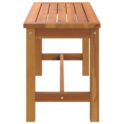 Patio Bench 31.5"x13.8"x17.7" Solid Wood Acacia