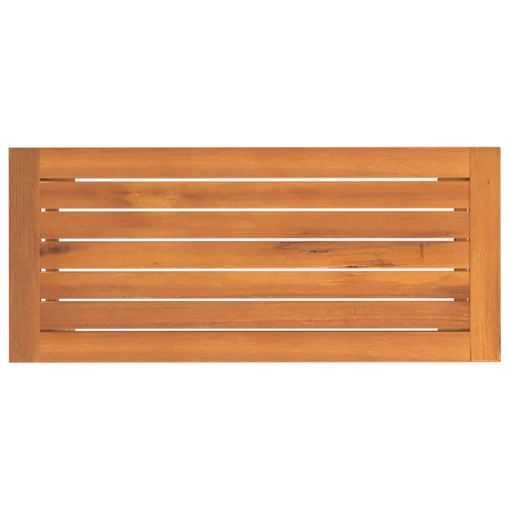 Patio Bench 31.5"x13.8"x17.7" Solid Wood Acacia