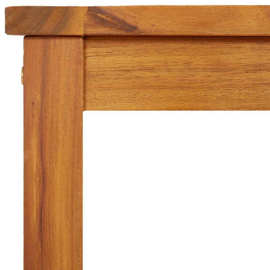 Patio Bench 31.5"x13.8"x17.7" Solid Wood Acacia