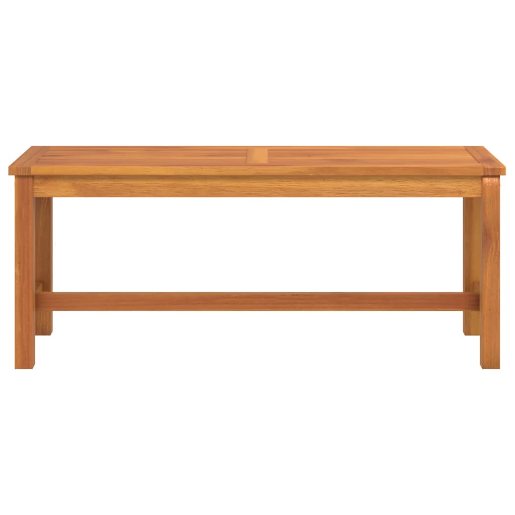 Patio Bench 43.3"x13.8"x17.7" Solid Wood Acacia