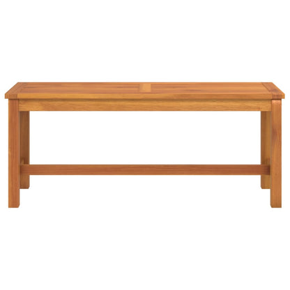 Patio Bench 43.3"x13.8"x17.7" Solid Wood Acacia