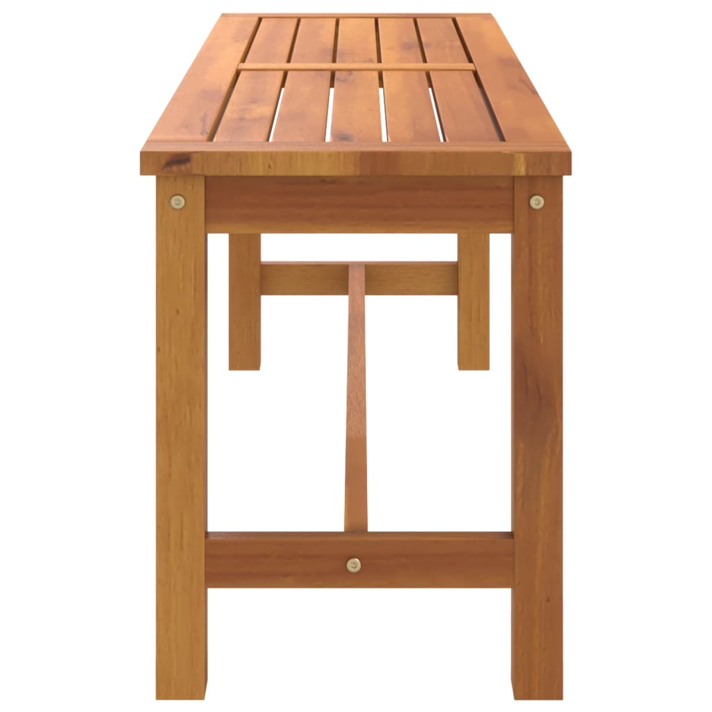 Patio Bench 43.3"x13.8"x17.7" Solid Wood Acacia