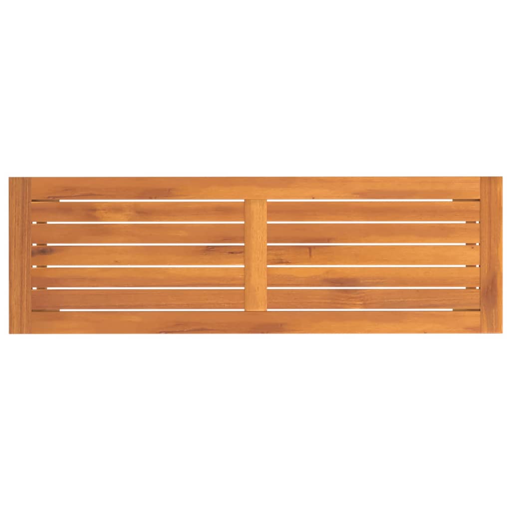 Patio Bench 43.3"x13.8"x17.7" Solid Wood Acacia
