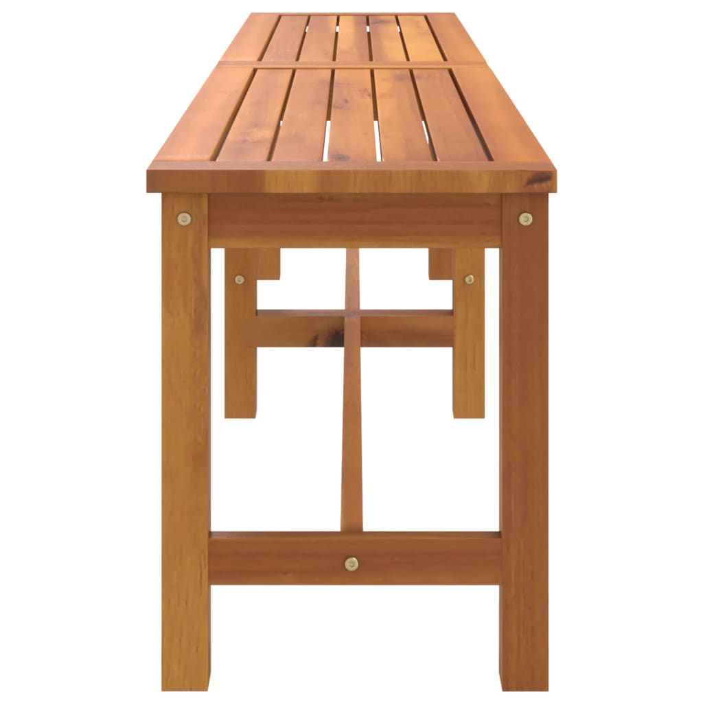 Patio Bench 70.9"x13.8"x17.7" Solid Wood Acacia