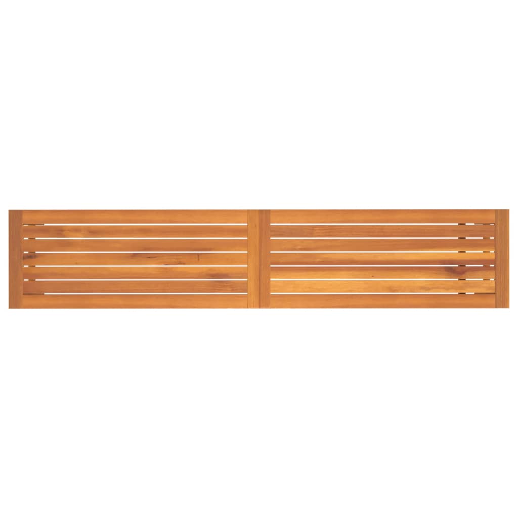 Patio Bench 70.9"x13.8"x17.7" Solid Wood Acacia