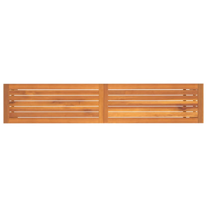 Patio Bench 70.9"x13.8"x17.7" Solid Wood Acacia