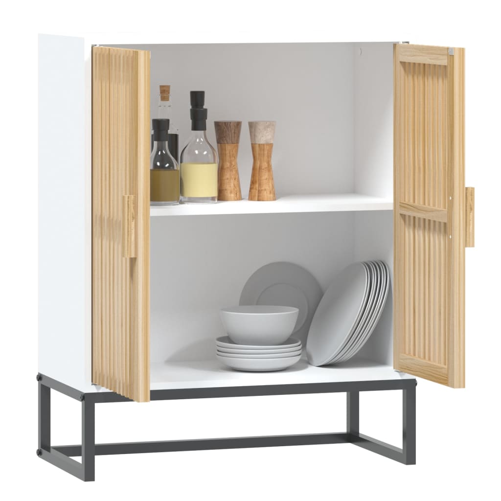 Sideboard White 60x30x75 cm Engineered Wood
