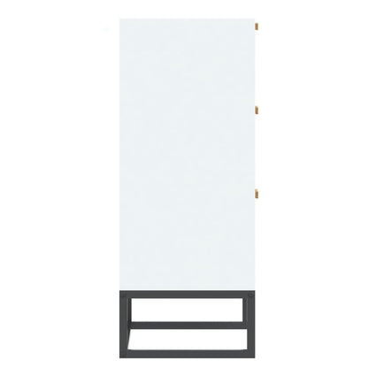 Sideboard White 60x30x75 cm Engineered Wood